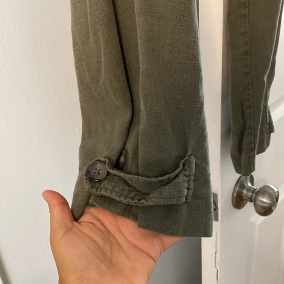 Cargo pants. Clasp and zipper. With pockets. - Picture 3 of 3